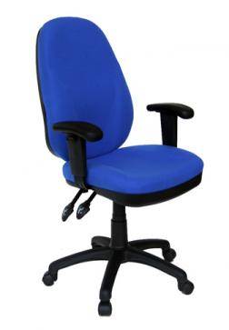 כסא משרדי ארגונומי כחול