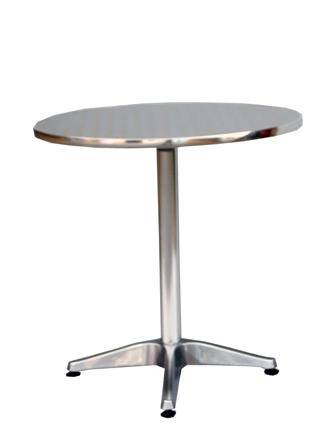 שולחן קפיטריה אלומיניום 70 ס